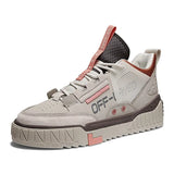 Men's Sneakers 2021 New Men's Running Shoes Microfiber Leather All-match Sports Shoes Outdoor No-slip Trendy Men