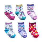 Pairs/lot 0 to 6 Yrs Cotton Sock With Rubber Grips Four Season Children's Anti-slip Boat Socks For Boys Girl Low Cut Floor