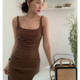 Sexy New Bodycon Midi Dress Women Backless Club Elegant Tank Party Casual Beach