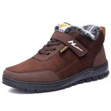 New Men Boots Fashion Winter Snow Boots Fur Warm Winter Ankle Shoes Men Footwear Male Sneakers For Men Tennis