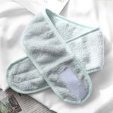 Women Wide Hairband Adjustable Soft Toweling Hair Accessories Yoga SPA Bath Shower Makeup Wash Face Cosmetic