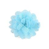 New Girls Lace Glitter Flower Hair Clips Baby Sweet Headband Hairpins Children Hair Ornament Barrettes Kids Hair
