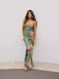 New Female V-Neck Sexy Bareback Holiday Style Quality Design Sling Dress Women's