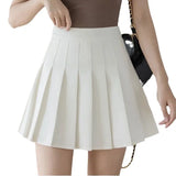Skirts 100-Fold Skirt Women Autumn And Winter High-Waisted Small College Style Half-Dress Summer Skirt Large Size A Word Thin Lattice