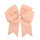 piece Girls 6inch Satin Ribbon Big Hair Clips Kids Barrette Hairgrips Children Ponytail Hair Accessories