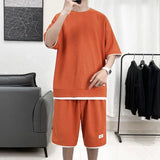Boy Sweatshirt & Sweatshorts Two Piece
