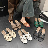 Trend High-Heelish Slippers Summer New Wear Height Display Legs Long Beach Cold