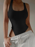 Knit Bodysuit 2023 Hot Summer Sexy Bodycon Off Shoulder Halter Tops Casual Street Bodice For Women