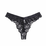 Sale Lace Thong Panties Women Sexy G String Thong Low-Waist Underwear Soft Breathable T-Back Transparent Underpants