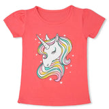 Summer Fashion Unisex Unicorn T-shirt Children Boys Short Sleeves White Tees Baby Kids Cotton Tops For Girls Clothes 3