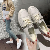 Zingj New 2023 Tide Women Small White Shoes Personality Collocation Fashion Simple Leisure Travel Women Board Shoes Women-Outfit