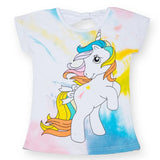 Summer Fashion Unisex Unicorn T-shirt Children Boys Short Sleeves White Tees Baby Kids Cotton Tops For Girls Clothes 3