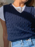 SUCHCUTE girl Sweater Vest women jumper V Neck pullover Knitted Vests Women Preppy Style Crop Top Autumn 2020 solid