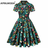 Vintage Winter Autumn Women Dress Plaid Printed England Style Large Size Shirt Sundress 50s 60s Pinup Swing Casual