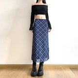 Autumn New Women's College Style Retro Print Repair Height Waist Open