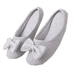 Cute Bowtie Home Women Slippers Summer Spring Indoor Shoes For Girls Ladies Female Warm House Bedroom Floor