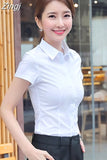 Women Shirts Blouses Women White Shirt Long Sleeve Blouse Female Tops OL Basic Shirt Blouses 2023 Fashion Elegant Woman
