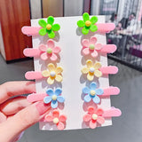 New Girls Cute Cartoon Ice Cream Unicorn Hair Clips Kids Lovely Hairpins Headband Barrettes Fashion Hair