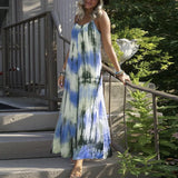 Quality Loose Tie-dye Print Long