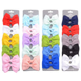 Pcs/set Grosgrain Ribbon Hair Bows With Clip For Cute Baby Girls Colorful Hair Clips Hairpins Barrettes Kids Hair