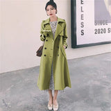Woman 2025 Korean Version Of The New Spring And Autumn British Wind In The Long-Term Popular Red Coat