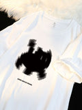 Aesthetic Black Cat Print Oversized T-shirtOutfit