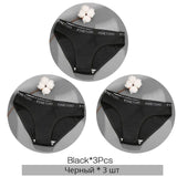 Women's Cotton Briefs Women's Panties Sexy Female Underpants Solid Color Panty Intimates Women Underwear M-2XL