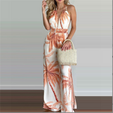 2022 Summer New Woman European And American Style 3D Digital Printing Suspenders Women's One-Piece