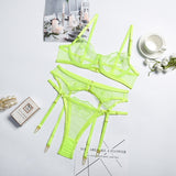Neon Mesh 3-piece Set-Outfit