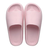 Women's Home Slippers Pure Color Platform Summer Indoor Fashion Couple Non Slip Slipper Female Outdoor Bath