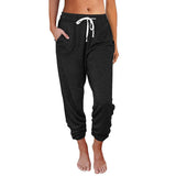 Loose Pocket High Waist Ankle Length