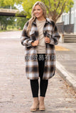 Ms.Ins Square Wool Medium Long Double Bag Lapel Coat Coat-Outfit