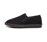Zingj Men's Shoes Net Shoes Single Shoes Father Shoes Thousand Layer Bottom Cloth Shoes Hand Sewing Spring And Autumn Style A Foot