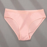 Cotton Panties Women Low Waist Female Underpants Sexy Comfortable Women's Cotton Solid Color Briefs Panty Lingerie