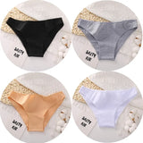 Women Cotton Panties Sexy Low Waist Female Underpants Solid Elasticity Comfortable Underwear Women Panty Lingerie