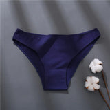 Women Cotton Panties Comfortable Underwear Solid Color Briefs Plus Size Female Underpant Panty Lingerie