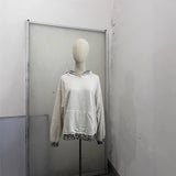 2025 New Women's Fashion Simple Retro Locomotive Jacket Collar Long Sleeve Short