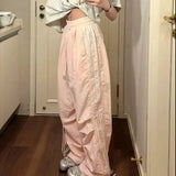 High Waist Striped Baggy SweatpantsOutfit