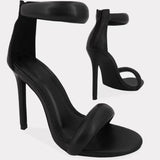 Zingj Size Sandal Women 2023 Summer New Solid Color Pointed Head Sexy Fashion High