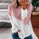 Spring Autumn TShirt Women Clothes Patchwork T-shirts Female O-neck Tee harajuku mujer camisetas Women Long Sleeve Tops