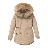 New Coat Female Winter Dress Short Down Cotton Clothing Large Size Korean Student Sent To Overcome The Thin And Thick Loose Cotton-Padded Jacket-Outfit