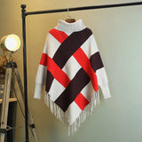 Sweater Women Turtleneck Pullovers Solid Stretch Striped Korean Top Knit Plus Size Harajuku Fall 2021 Winter