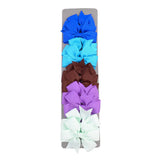 Pcs/set Grosgrain Ribbon Solid Hair Bows With Clip Cute Girls Hair Clips Hairpins Barrettes Headwear Kids Hair