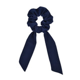 scrunchie hair ties Scarf Elastic Hair Rope for Women Hair Bow Ties Scrunchies Hair Bands Flower Print Ribbon