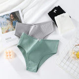Women Cotton Panties Briefs Seamless Underwear Sexy Panties Female Underpants Comfort Intimate Briefs Ladies Sexy