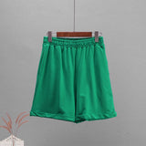 Summer Cotton Sets Women Casual Two Pieces Short Sleeve T Shirts and High Waist Short Pants Solid Outfits