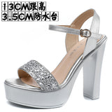 Table Lebright Dress 10CM High Heel Cool Shoes Summer New Dew Cheongsam High Heels Lace Women's