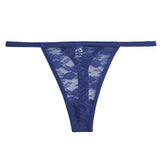 Mesh Women's Thongs Low Rise Waist G-String Female Transparent Panty Hollow Out T-Back Girl Intimate Underwear
