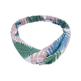 Women Girls Summer Bohemian Hair Bands Print Headbands Vintage Cross Turban Bandage Bandanas Hairbands Hair