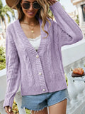 Winter New Knitting Women Cardigan Fashion Twist Sweater Coat Streetwear Dress Jacket Cardigans Long Sleeve Top